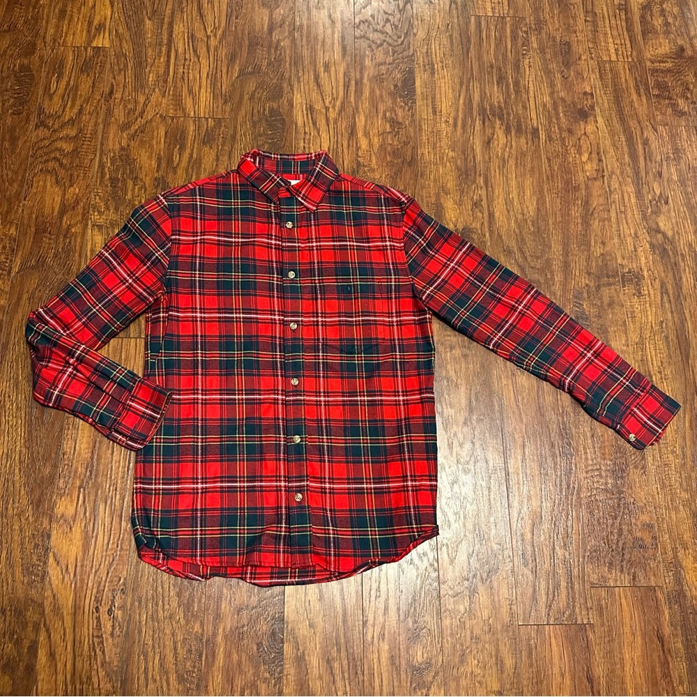 KJP Plaid Flannel Made in USA XS